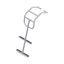 Трап дайверский ТМ 810х340 мм для надувных лодок белые ступени (040115WT, 10269371)